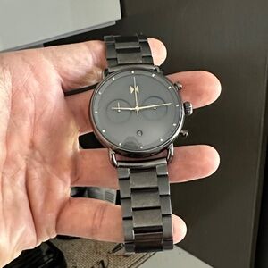 MVMT Chronograph Blacktop Stainless Steel Watch 47mm